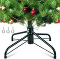 Christmas Tree Stand, Christmas Tree Base Replacement (Length16.1, Dia 1.25") for Artificial Trees up to 2-7 FT Heavy Duty Folding Christmas Tree Stands Dark Green