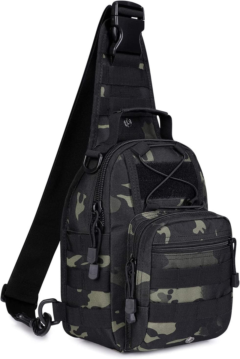 G4Free Outdoor Tactical Bag Backpack, Military Sport Bag Pack Sling Shoulder Backpack Tactical Bag for Every Day Carry