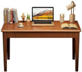 Computer Desk Side Table Solid Wood Desk Student Home Bedroom Computer Desk Office Desk Study Desk Small Apartment Study Table Simple Writing Desk Gaming Desk Large Desk(C,100 * 60 * 75Cm)