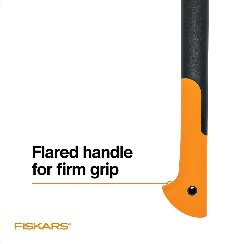 Fiskars 28" Hookaroon Saves Your Back - Lift, Drag, & Load Heavy Rounds of Firewood and Split Wood - Sharp and Lightweight Pick Tool for Logs - Pickaroon Logging Tool - Forestry Tools