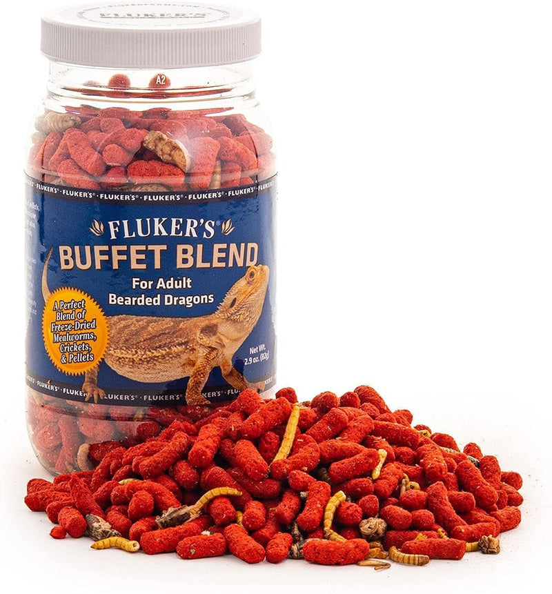 Fluker'S 76044 Buffet Blend Adult Formula Bearded Dragon Formula, 7.5Oz