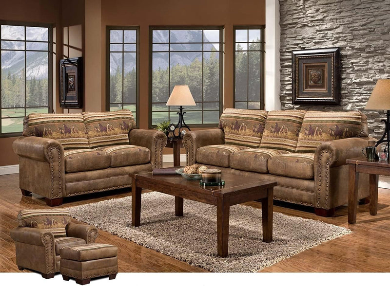 American Furniture Classics 4-Piece Sierra Lodge Sofa