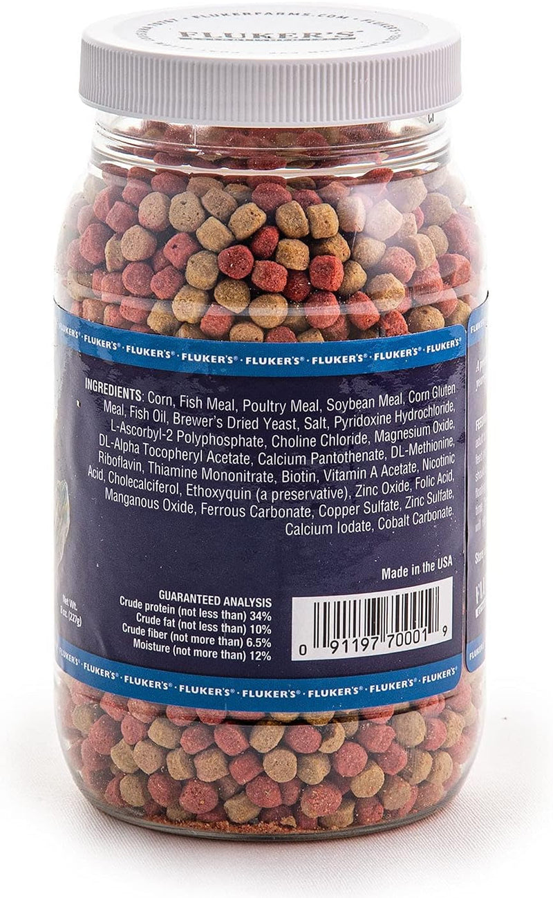 Fluker'S Aquatic Turtle Diet, Food Pellets for Turtles, 8 Oz