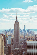 Empire State Building Midtown Manhattan New York City NYC Art Deco Skyscraper Photo Cool Wall Decor Art Print Poster 24X36 Home & Garden > Decor > Artwork > Posters, Prints, & Visual Artwork Poster Foundry Laminated Poster 12x18 