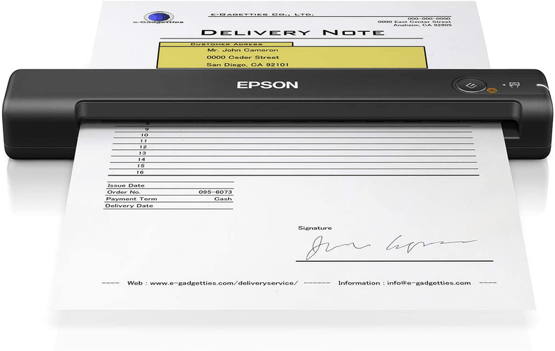 Epson WorkForce ES-50 Portable Sheet-Fed Document Scanner for PC and Mac Electronics > Print, Copy, Scan & Fax > Printers, Copiers & Fax Machines Epson ES-50 Portable Scanner  