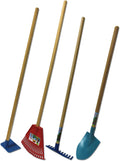 Emsco Group 9049-1AZ Little Diggers Leaf Rake – Child Safe Tool – Garden with Your Kids, Red