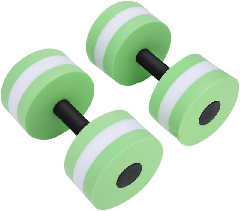 Dilwe Fitness Dumbbell, 1 Pair Foam Heavy Resistance Barbells Pool Barbell Float Aqua Exercises Equipment for Water Aerobics Bodybuilding Training Fitness Yoga