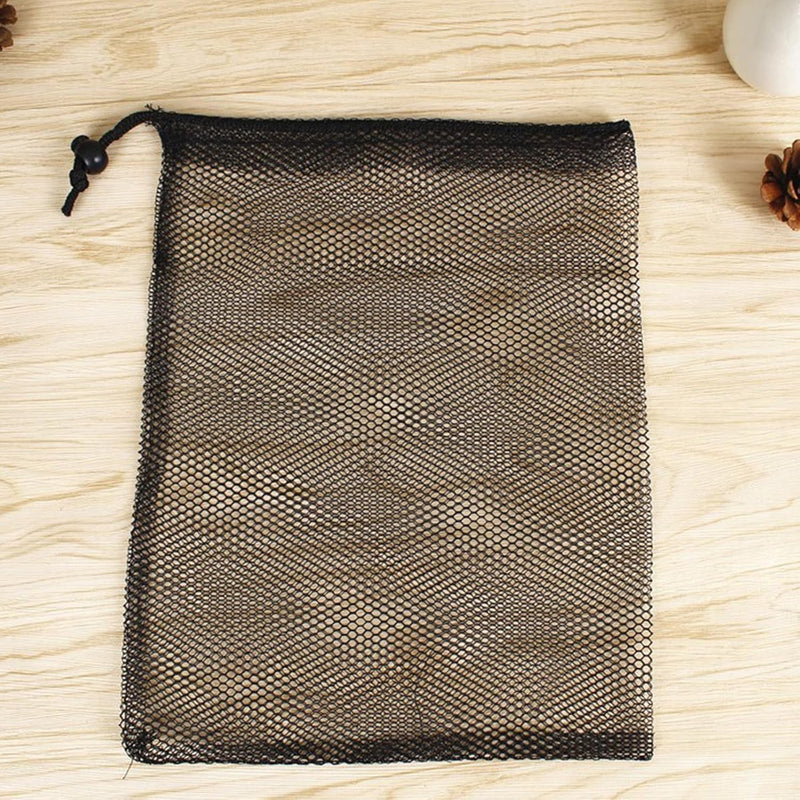 10 Pcs Multifunctional Mesh Bag Sport Equipment Bag Sport Storage Bag Practical Drawstring Bag for Efficient Storage