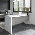 Bush Business Furniture Echo Computer Desk, 72W, Modern Gray
