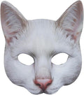 Cat Mask Animal Half Face Mask Fancy Dress Animal Tabby Mask Animal Cat Head Mask Halloween Novelty Costume Party Accessory