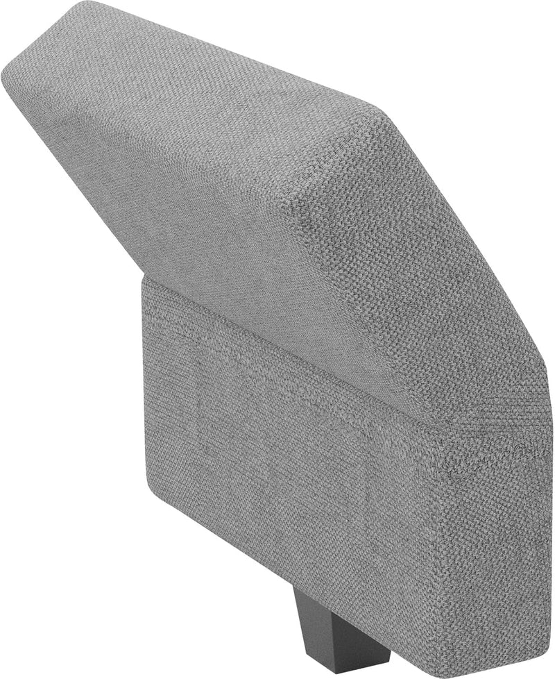 Belffin Backrest Module for Modular Sectional Sofa Couch Foldable Armrest Backrest Side for Modular Sofa Couch (Light Grey)
