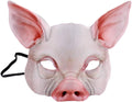 1Pcs Halloween Half Face Animal Mask Pig Mask Horror Pig Mask for Halloween Costume Party Cosplay Props