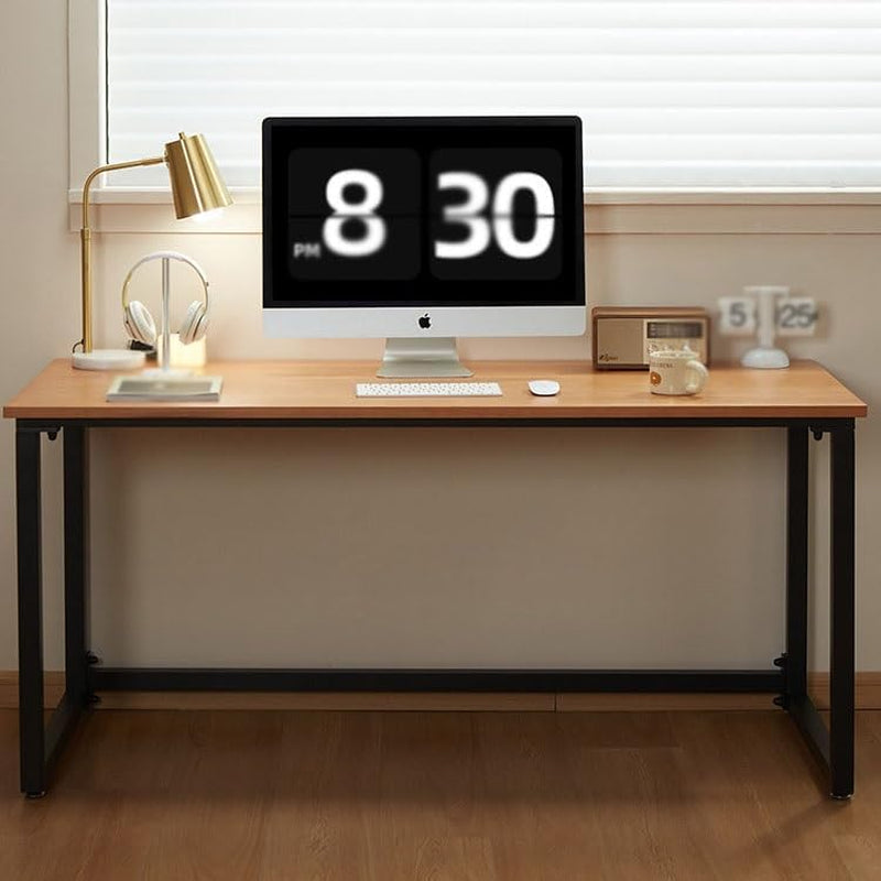 Computer Desk Side Table Computer Table Desktop Home Study Solid Wood Table Desk Light Luxury Office Desk Bedroom Study Table Writing Table Gaming Desk Large Desk(180 * 80 * 75Cm)