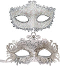 Couple Masquerade Mask Women Men Mardi Gras Mask Costume Masks for Christmas Festival New Year Party