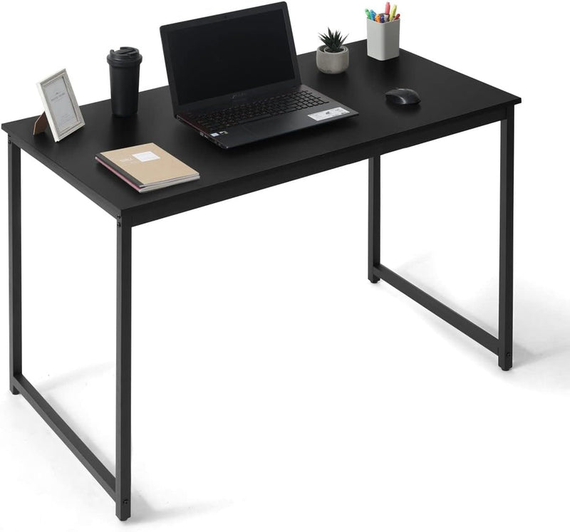 CAPHAUS 32 Inch Computer Desk, Home Office Desk, Modern Work Desk, Writing Desk for Small Space, Simple Desk for Home Use & Office, PC Table, Gaming Desk, Space-Saving Workstation, Black
