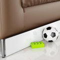 Apocallis Transparent Toy Blocker for under Furniture, under Couch Blocker (3.2" H 16" L)，8 Pack Bed Blockers for under Bed