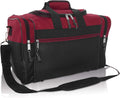 DALIX 17" Blank Duffle Bag Duffel Bag Travel Size Sports Durable Gym Bag