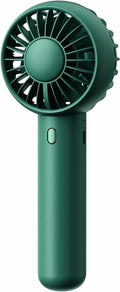 Gaiatop Mini Portable Fan, Navy Blue, Cute Design, Powerful Wind, Handheld and Desktop, Rechargeable Battery