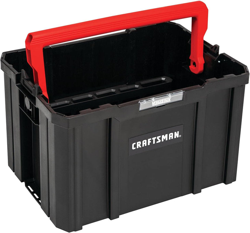 CRAFTSMAN VERSASTACK Tool Storage, Open Tote Case Crate Tool Box (CMST17809)