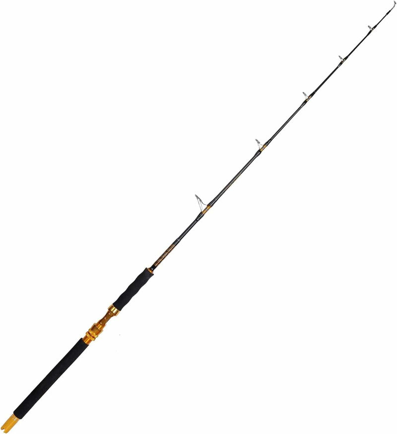 Fiblink Saltwater Jigging Spinning Rod 1-Piece Heavy Jig Fishing Rod (30-50Lb/50-80Lb/80-120Lb, 5-Feet 6-Inch) Sporting Goods > Outdoor Recreation > Fishing > Fishing Rods Fiblink   