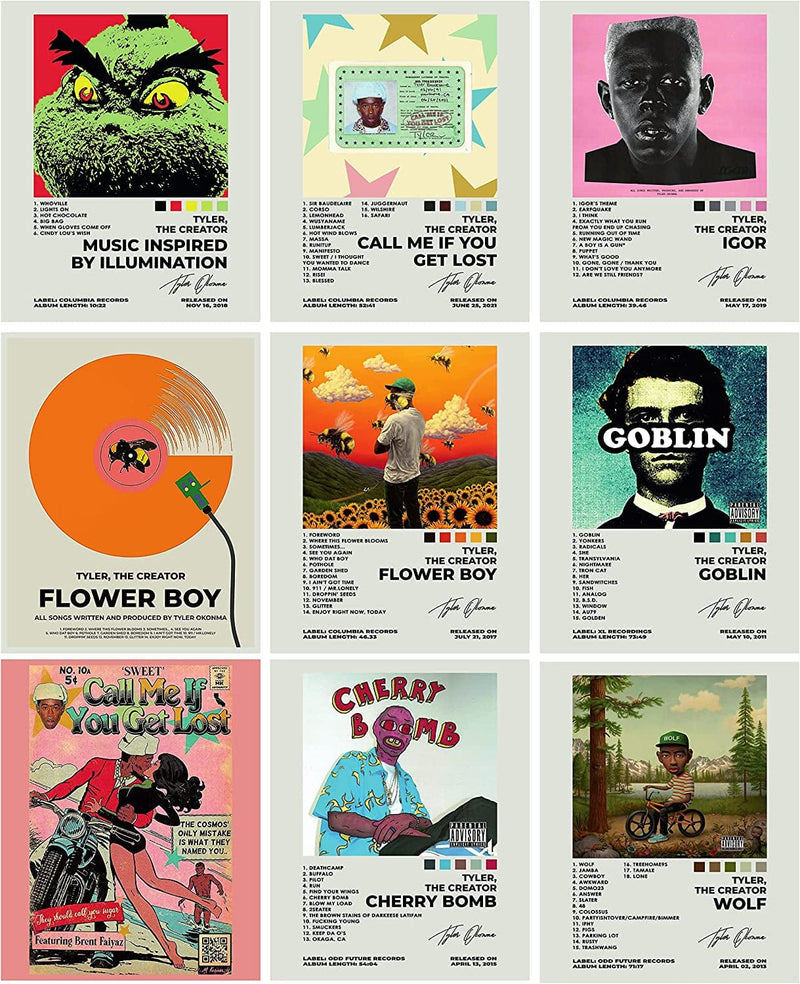 FLOWRA Taylor Music Poster Swift for Walls Music Posters for Room Decor Aesthetic 12 Pcs Vintage Poster Album Cover Gifts for Girls Preppy Room Decor Aesthetic Collage UNFRAMED (Taylor, 8X10) Home & Garden > Decor > Artwork > Posters, Prints, & Visual Artwork FLOWRA tyler 8x10 