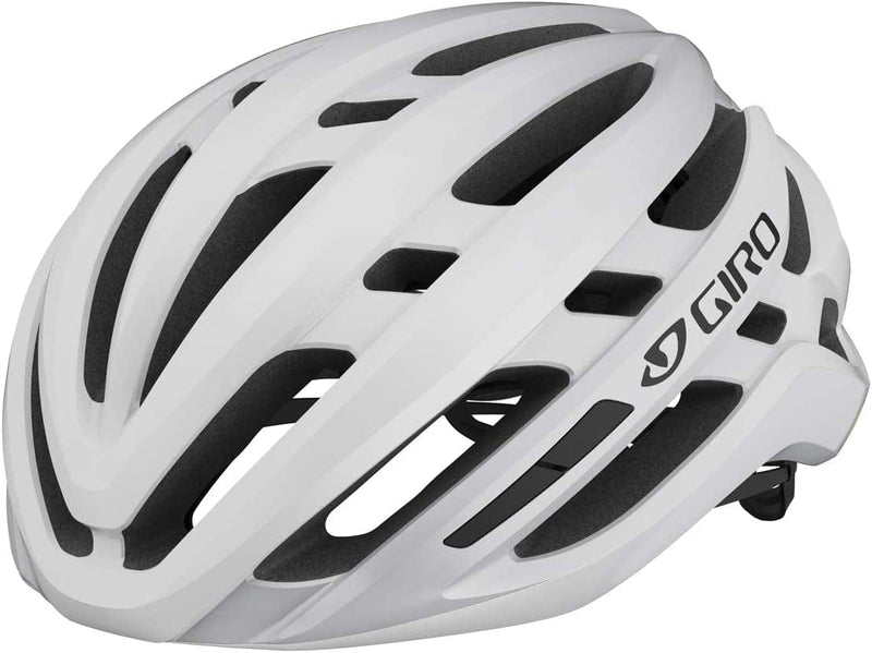 Giro Agilis MIPS Men'S Road Cycling Helmet Sporting Goods > Outdoor Recreation > Cycling > Cycling Apparel & Accessories > Bicycle Helmets Giro Matte White Medium (55-59 cm) 