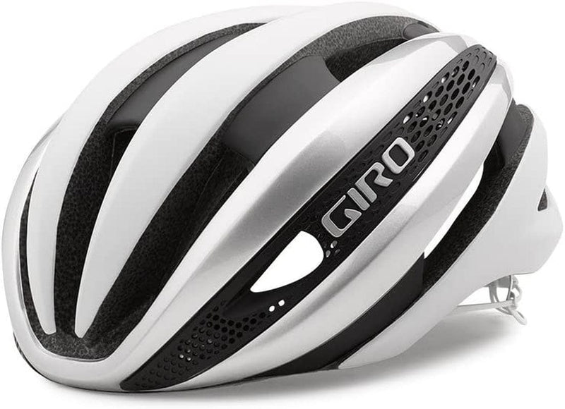 Giro Synthe MIPS Adult Road Cycling Helmet Sporting Goods > Outdoor Recreation > Cycling > Cycling Apparel & Accessories > Bicycle Helmets Giro Matte White/Silver (2020) Medium (55-59 cm) 