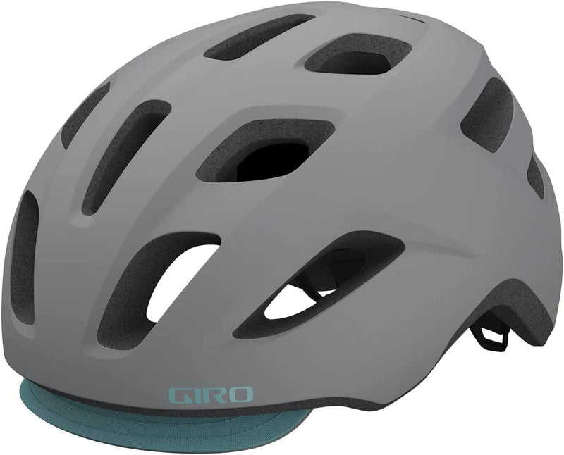 Giro Trella MIPS Adult Urban Cycling Helmet Sporting Goods > Outdoor Recreation > Cycling > Cycling Apparel & Accessories > Bicycle Helmets Giro Matte Grey/Dark Teal Universal Women (50-57 cm) 