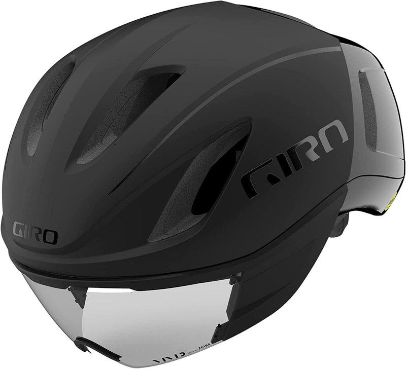Giro Vanquish MIPS Adult Road Cycling Helmet Sporting Goods > Outdoor Recreation > Cycling > Cycling Apparel & Accessories > Bicycle Helmets Giro Matte Black/Gloss Black Large (59-63 cm) 