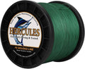HERCULES Cost-Effective Super Cast 8 Strands Braided Fishing Line 10LB to 300LB Test for Salt-Water,109/328/547/1094 Yards(100M/300M/500M/1000M),Diam.#0.12Mm-1.2Mm,Hi-Grade Performance,Variety Colors Sporting Goods > Outdoor Recreation > Fishing > Fishing Lines & Leaders Herculespro.com Green 50LB-0.37MM-547YDS(500M)-8 STRANDS 