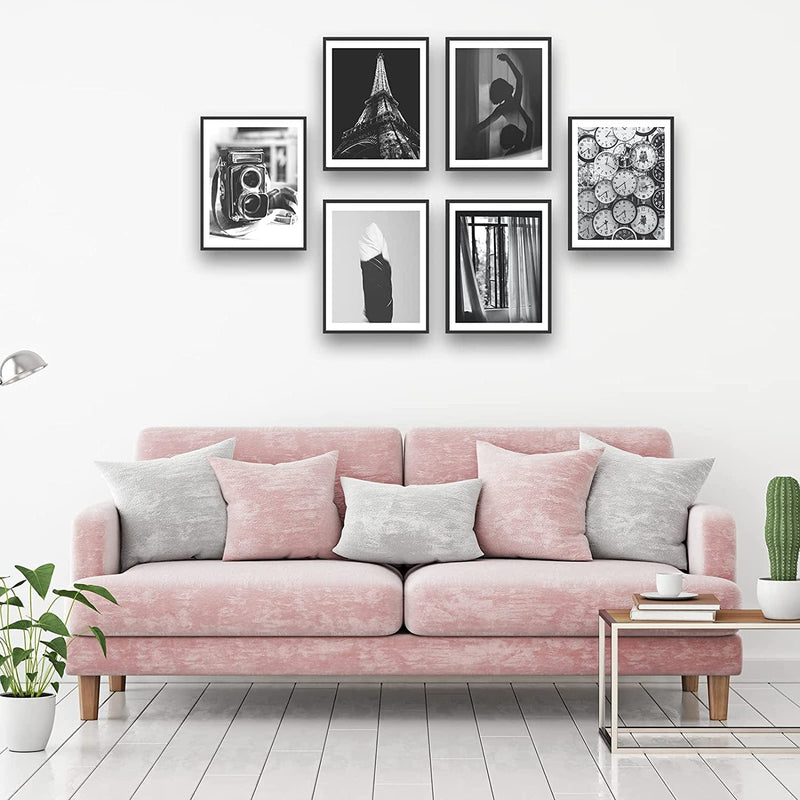 Hoozgee Vintage Wall Art Prints Black and White Wall Decor Photos Retro Vintage Fashion Photography Photos Nostalgic Poster Wall Picture Canvas Prints Dancing Girls Artwork (11"X14" UNFRAMED) Home & Garden > Decor > Artwork > Posters, Prints, & Visual Artwork HoozGee   