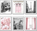 Hoozgee Vintage Wall Art Prints Black and White Wall Decor Photos Retro Vintage Fashion Photography Photos Nostalgic Poster Wall Picture Canvas Prints Dancing Girls Artwork (11"X14" UNFRAMED) Home & Garden > Decor > Artwork > Posters, Prints, & Visual Artwork HoozGee Paris Retro Art 8"x10" UNFRAMED 
