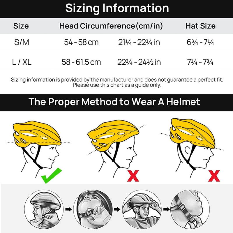 ILM Adult Bike Helmet with USB Rechargeable LED Front and Back Light Mountain&Road Bicycle Helmets for Men Women Removable Goggle Cycling Helmet for Commuter Urban Scooter(Titanium, Large/X-Large)