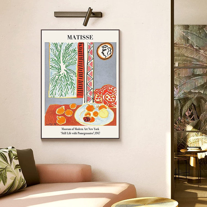 Insimsea Master Artist Wall Art Prints, Matisse Posters & Prints for Room Aesthetic, Abstract Vintage Poster UNFRAMED, 11X14 In, Set of 6