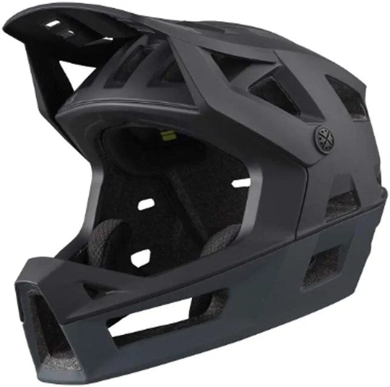 IXS Unisex Trigger FF Full Face All-Mountain Trail Enduro Protective Bike Helmet Sporting Goods > Outdoor Recreation > Cycling > Cycling Apparel & Accessories > Bicycle Helmets IXS Black Medium/Large 