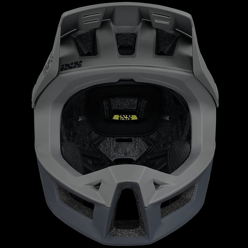 IXS Unisex Trigger FF Full Face All-Mountain Trail Enduro Protective Bike Helmet Sporting Goods > Outdoor Recreation > Cycling > Cycling Apparel & Accessories > Bicycle Helmets IXS graphite Small/Medium 