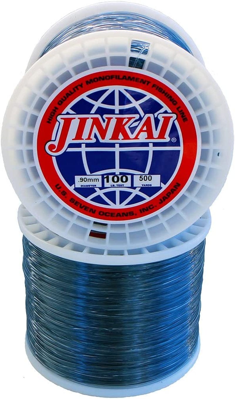Jinkai Premium Monofilement Line - 500Yd Spool - 6Lb-130Lb - Smoke Blue Sporting Goods > Outdoor Recreation > Fishing > Fishing Lines & Leaders Jinkai