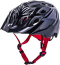 Kali Protectives Chakra Child Bicycle Helmet; Mountain In-Mould Bike Helmet for Child Equipped Visor; Dial-Fit; with 21 Vents Sporting Goods > Outdoor Recreation > Cycling > Cycling Apparel & Accessories > Bicycle Helmets Kali Protectives Solid Gloss Black One Size 