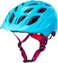 Kali Protectives Chakra Child Bicycle Helmet; Mountain In-Mould Bike Helmet for Child Equipped Visor; Dial-Fit; with 21 Vents Sporting Goods > Outdoor Recreation > Cycling > Cycling Apparel & Accessories > Bicycle Helmets Kali Protectives Solid Gloss Pastel Seafoam/Yellow One Size 
