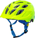 Kali Protectives Chakra Child Bicycle Helmet; Mountain In-Mould Bike Helmet for Child Equipped Visor; Dial-Fit; with 21 Vents Sporting Goods > Outdoor Recreation > Cycling > Cycling Apparel & Accessories > Bicycle Helmets Kali Protectives Solid Gloss Neon One Size 