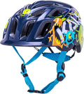 Kali Protectives Chakra Child Bicycle Helmet; Mountain In-Mould Bike Helmet for Child Equipped Visor; Dial-Fit; with 21 Vents Sporting Goods > Outdoor Recreation > Cycling > Cycling Apparel & Accessories > Bicycle Helmets Kali Protectives Monster Black Small 