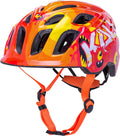 Kali Protectives Chakra Child Bicycle Helmet; Mountain In-Mould Bike Helmet for Child Equipped Visor; Dial-Fit; with 21 Vents Sporting Goods > Outdoor Recreation > Cycling > Cycling Apparel & Accessories > Bicycle Helmets Kali Protectives Monster Orange X-Small 