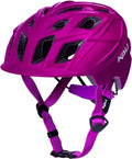 Kali Protectives Chakra Child Bicycle Helmet; Mountain In-Mould Bike Helmet for Child Equipped Visor; Dial-Fit; with 21 Vents Sporting Goods > Outdoor Recreation > Cycling > Cycling Apparel & Accessories > Bicycle Helmets Kali Protectives Solid Pink Small 