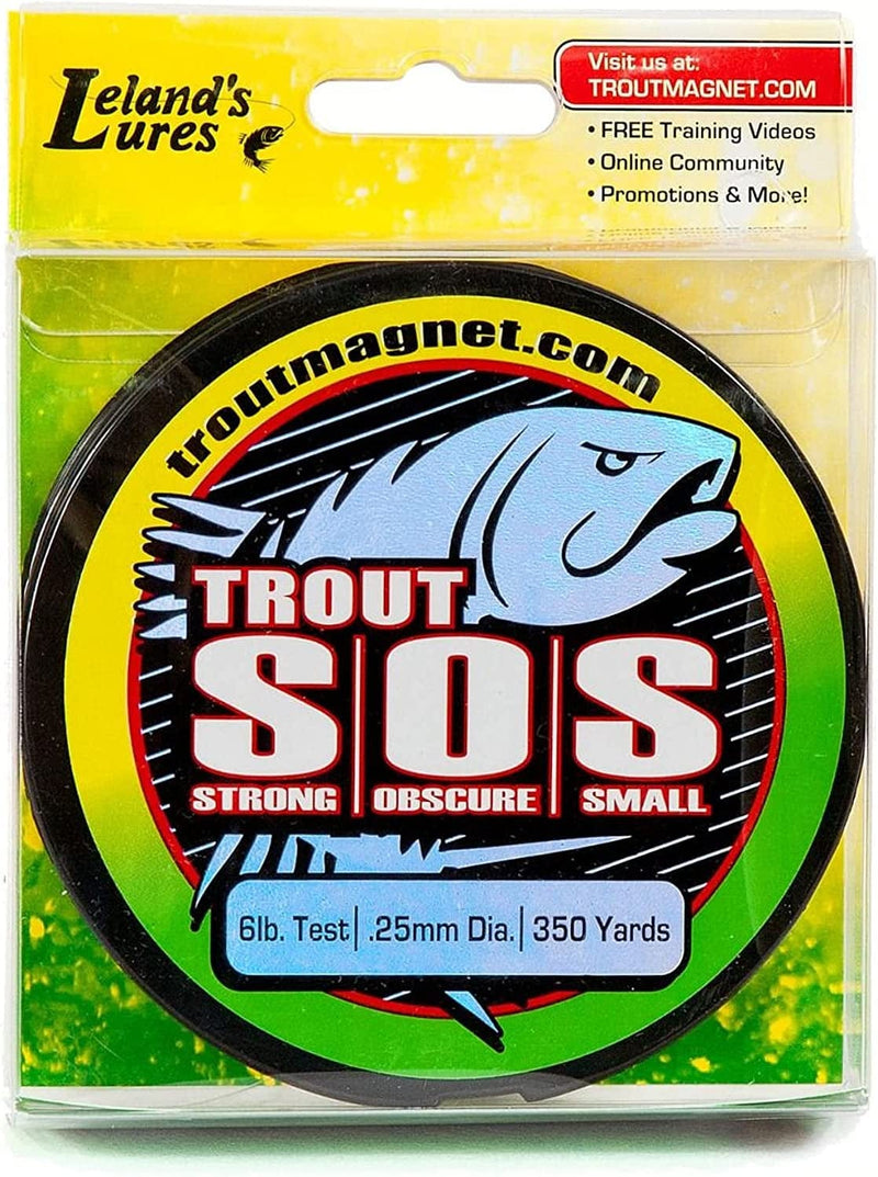 Leland'S Lures Trout Magnet S.O.S. Fishing Line Sporting Goods > Outdoor Recreation > Fishing > Fishing Lines & Leaders Trout Magnet 2lb Test  