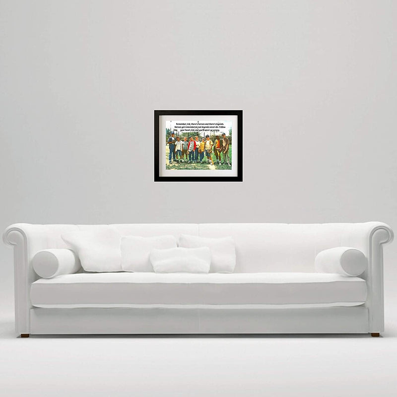 M Modern Memory Design Sandlot Movie Poster Framed Art Print- Baseball Gift Wall Decoration Gift - 14X18 Picture Frame Artwork Ready to Hang Home & Garden > Decor > Artwork > Posters, Prints, & Visual Artwork MODERNMEMORYDESIGN.com   