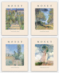 Matisse Wall Art Prints - Set of 4 Henri Aesthetic Posters for Aesthetic Room Decor, Art Exhibition Matisse Prints Pink Posters Framable Art Cute Impressionist Group of Prints (8X10) Home & Garden > Decor > Artwork > Posters, Prints, & Visual Artwork Wallbuddy Monet Garden 11x14 