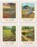 Matisse Wall Art Prints - Set of 4 Henri Aesthetic Posters for Aesthetic Room Decor, Art Exhibition Matisse Prints Pink Posters Framable Art Cute Impressionist Group of Prints (8X10) Home & Garden > Decor > Artwork > Posters, Prints, & Visual Artwork Wallbuddy Van Gogh Field 11x14 