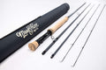 Moonshine Rod Co. Fly Fishing Rod Two Rod Tips Included, Carrying Case - the Vesper Series