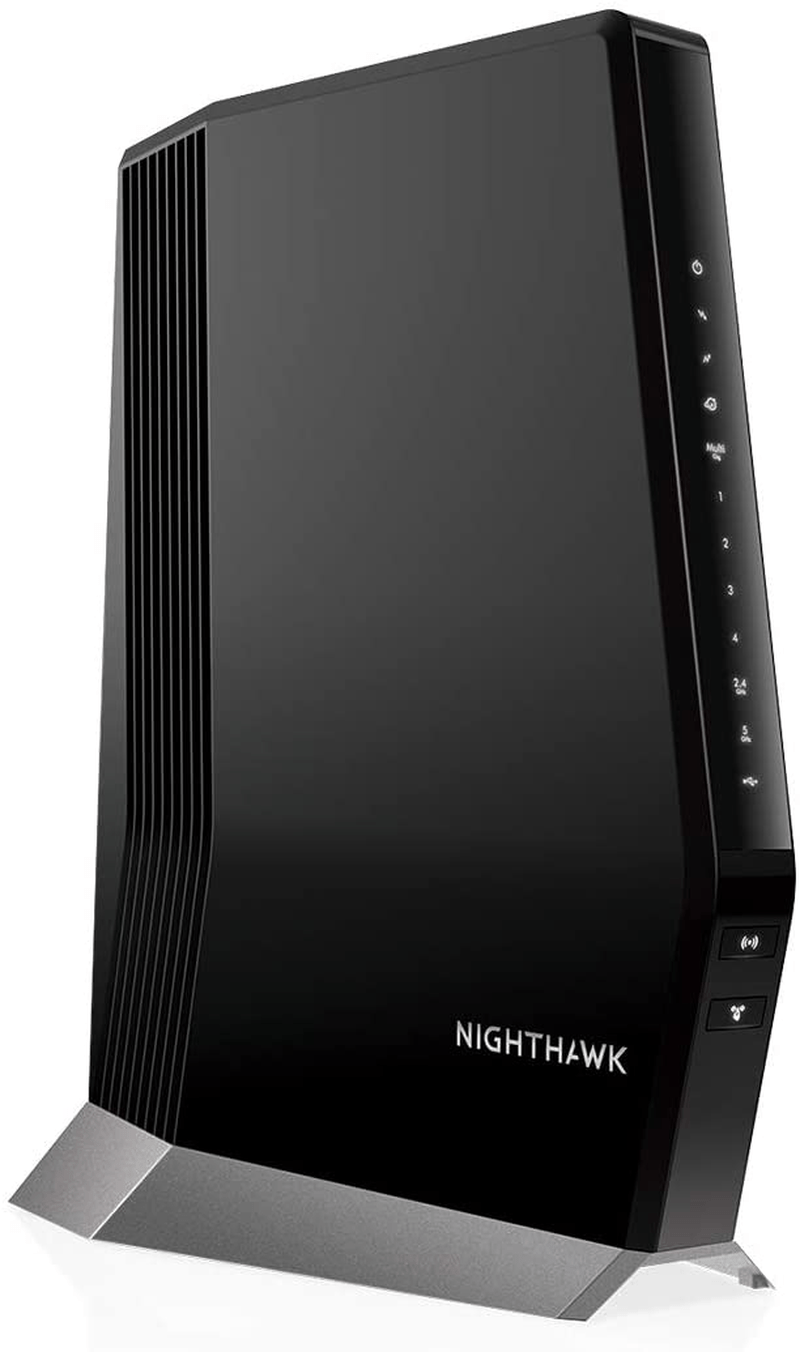 NETGEAR Nighthawk Cable Modem WiFi Router Combo (C7800) - Compatible with Cable Providers Including Xfinity by Comcast, Cox, Spectrum | Cable Plans Up to 2 Gigabits | AC3200 WiFi Speed | DOCSIS 3.1 Electronics > Networking > Modems ‎Netgear 2000Mbps Max Download | WiFi AX6000  