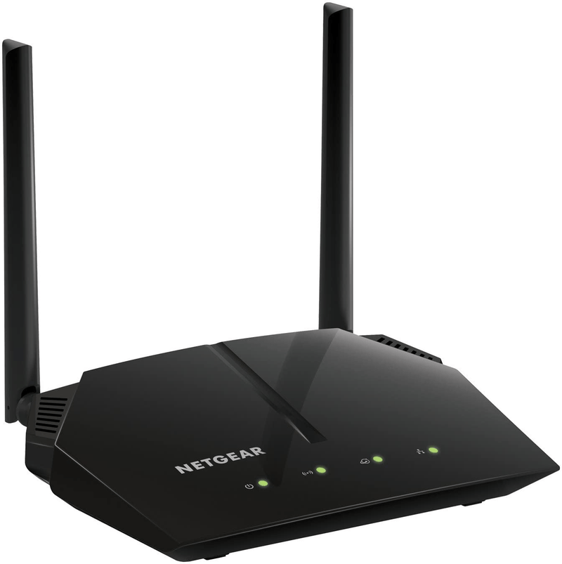 NETGEAR WiFi Router (R6080) - AC1000 Dual Band Wireless Speed (up to 1000 Mbps) | Up to 1000 sq ft Coverage & 15 devices | 4 x 10/100 Fast Ethernet ports Electronics > Networking > Bridges & Routers > Wireless Routers NETGEAR AC1000 WiFi  